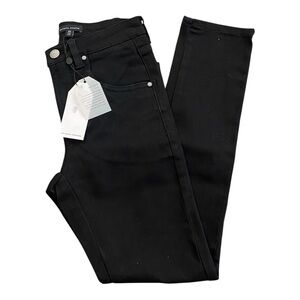Universal Standard Black Skinny Jeans Seine High Rise 27” Pants Women’s Size 00